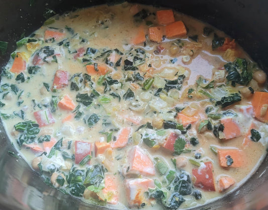 Coconut Kumara Curry (GF, Vegan)