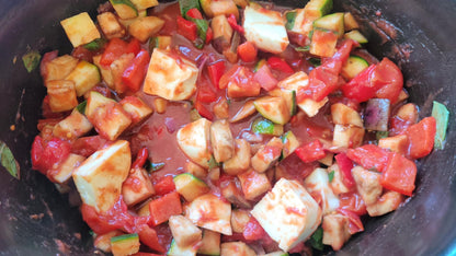 Cheesy Ratatouille (GF, V)