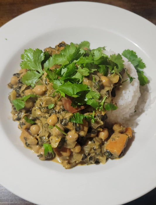Coconut Kumara Curry (GF, Vegan)