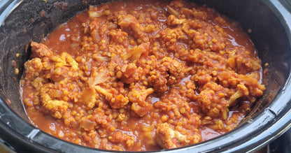 Cauliflower and Lentil Curry (GF, Vegan)